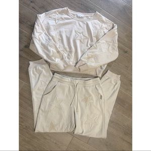 Cream Star Lounge Set ⭐️